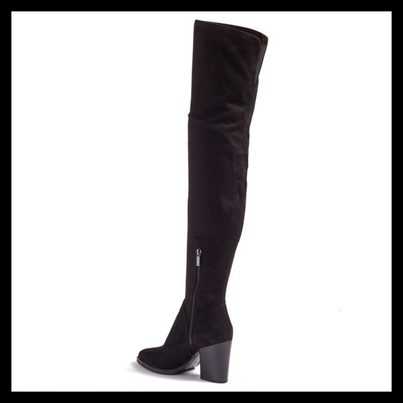 Marc Fisher Arrine Suede Over the Knee Boots - Picture 7 of 9